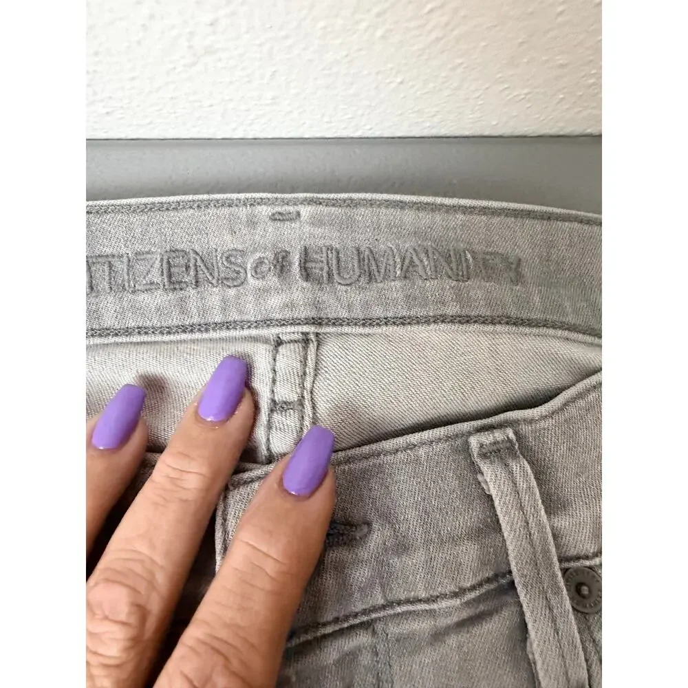 Citizens of Humanity Avedon Skinny Jeans – Light Gray Wash